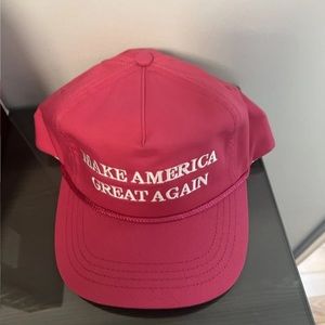 Official Authentic TRUMP Maga Make America Great Again Hat Pink Cali-Fame NEW